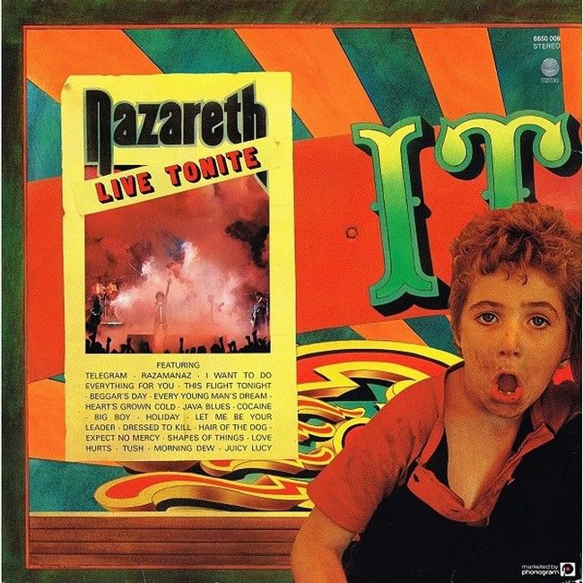 Nazareth – 'Snaz (2LP, Album, Reissue, Remastered, Stereo, Green & Orange Vinyl)