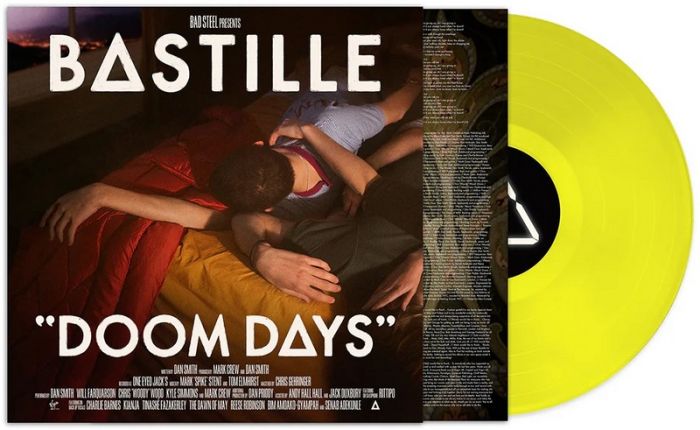 Bastille – Doom Days (LP, Album, Limited Edition, Yellow Florescent, Vinyl)