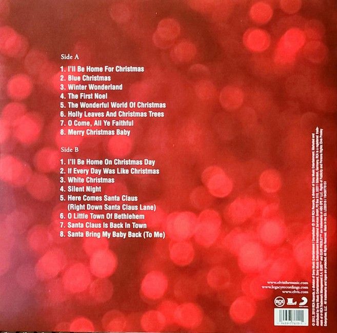 Elvis Presley – The Classic Christmas Album (LP, Compilation, Reissue, Vinyl)