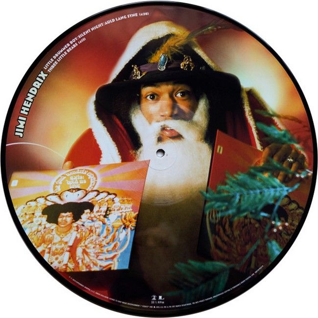 Jimi Hendrix – Merry Christmas And Happy New Year (12", EP, Record Store Day, Limited Edition, Numbered, Picture Disc, Vinyl)