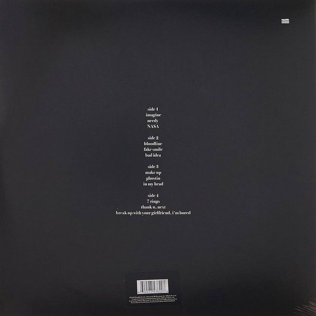 Платівка Ariana Grande – Thank U, Next|Аріана Гранде-Дякую, далі(2xLP)