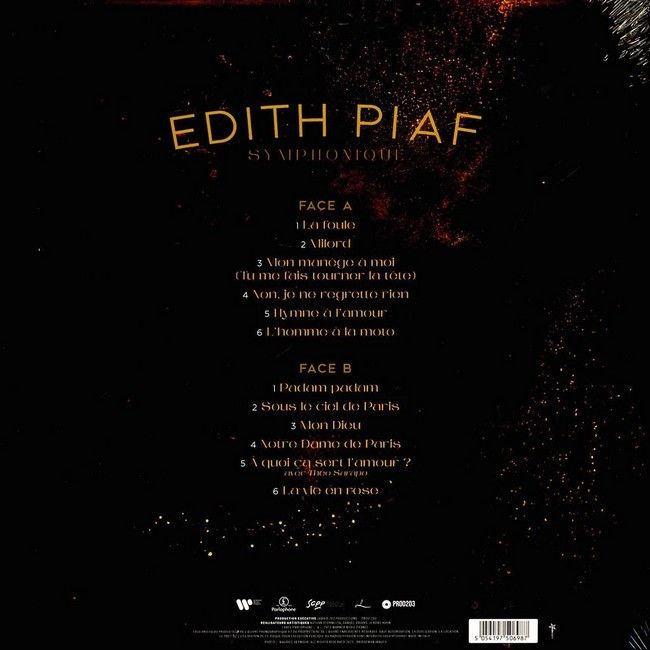 Edith Piaf – Symphonique (LP, Album, Vinyl)