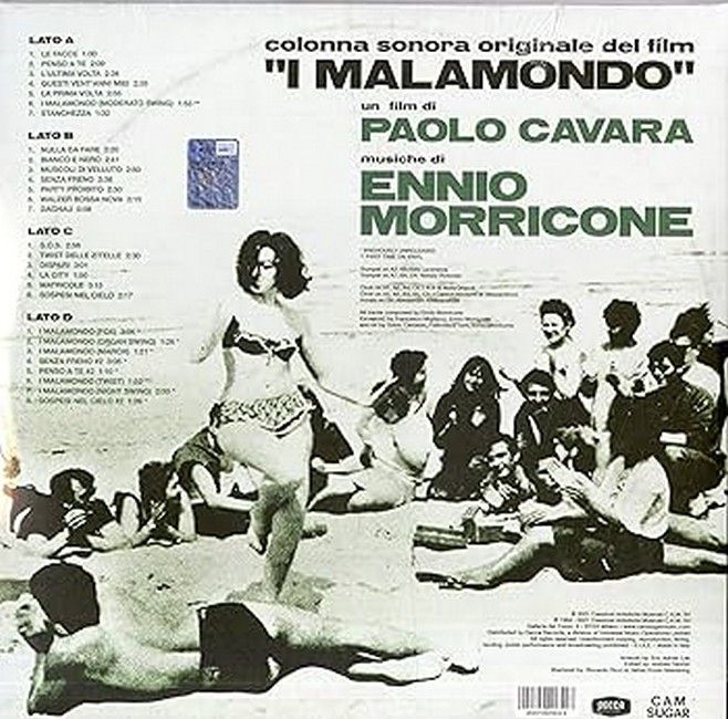 Ennio Morricone – I Malamondo (2LP, Album, Reissue, Remastered, Vinyl)