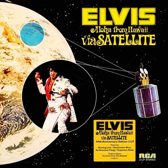 Elvis Presley – Aloha From Hawaii Via Satellite (2LP, Album, Reissue, Remastered, Gatefold, 50th Anniversary Edition, Vinyl)