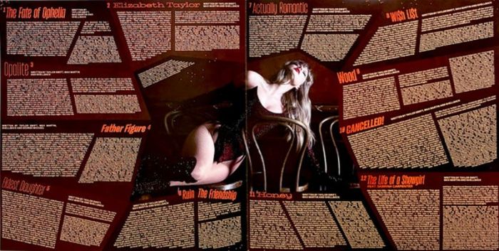 Taylor Swift – The Life Of A Showgirl ( LP, Album, Orange Translucent With Gold Glitter [Portofino Orange Glitter], Sweat And Vanilla Perfume Edition)