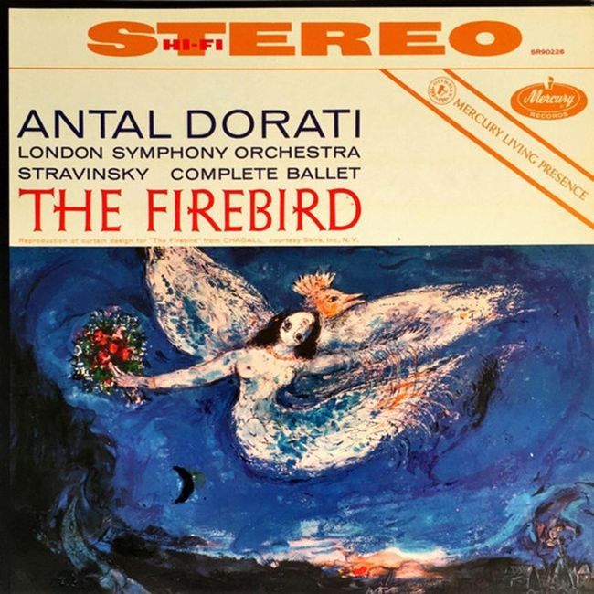 Платівка Antal Dorati – Stravinsky-The Firebird|Антал Дораті-Стравінський-Жар-птиця