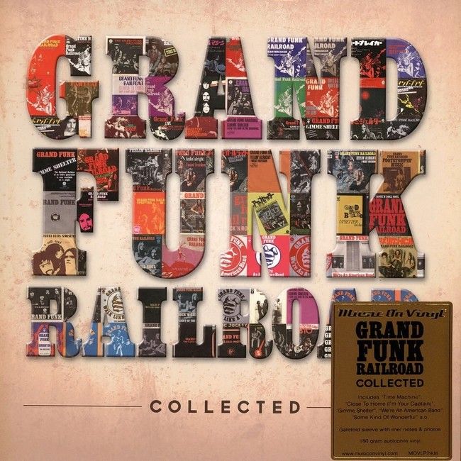 Grand Funk Railroad – Collected (2LP, Compilation, 180 Gram. Vinyl)