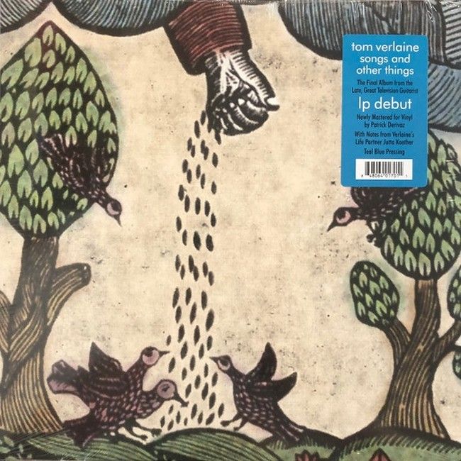 Tom Verlaine – Songs And Other Things (LP, Album, Teal Blue Vinyl)