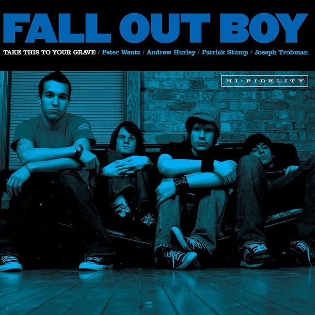 Fall Out Boy – Take This To Your Grave (LP, Album, Limited Edition, Blue Jay Vinyl)