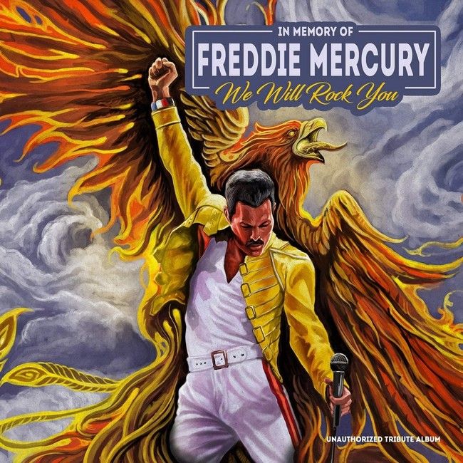 We Will Rock You - In Memory Of Freddie Mercury (LP, Compilation, White Vinyl)