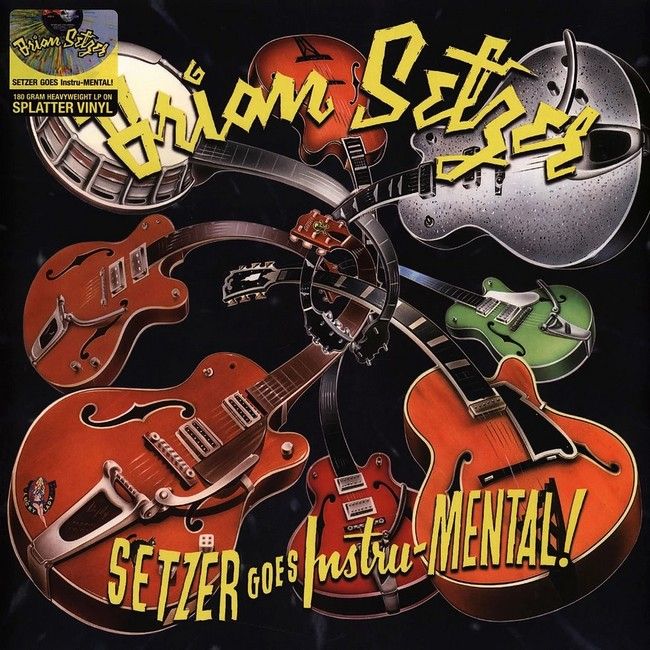 Brian Setzer – Setzer Goes Instru-Mental! (LP, Reissue, Splatter Vinyl)