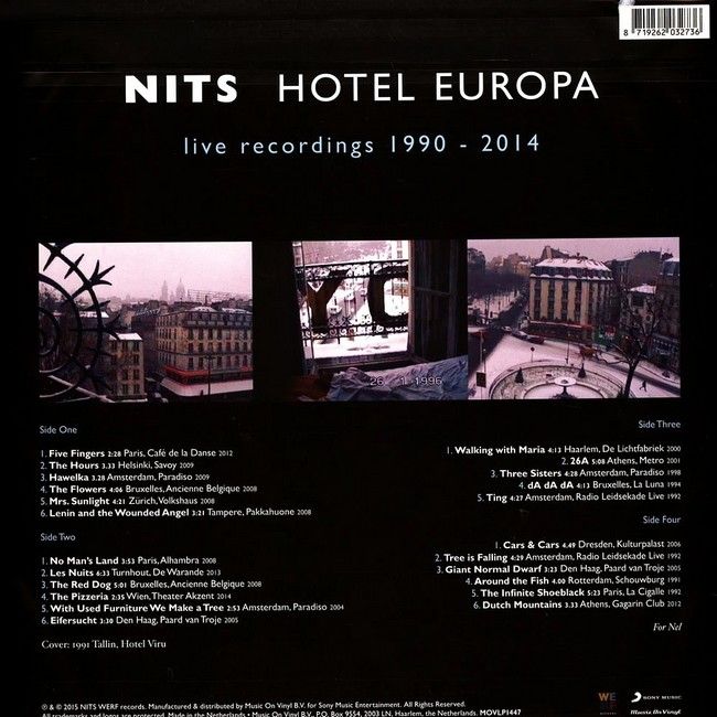 Платівка Nits – Hotel Europa|Гниди-Готель Європа(2xLP)