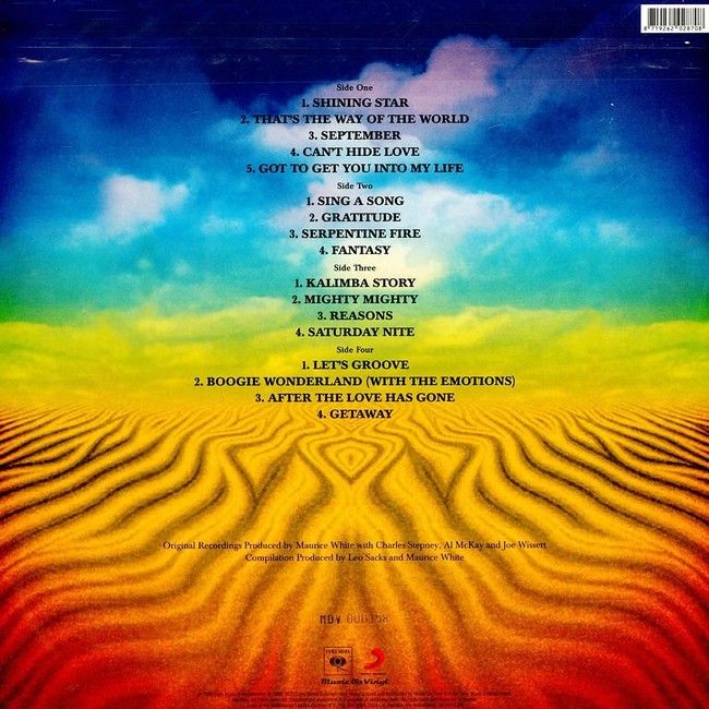 Платівка Earth, Wind & Fire – Greatest Hits|Земля, вітер і вогонь-Найкращі хіти(2xLP,Blue Vinyl)