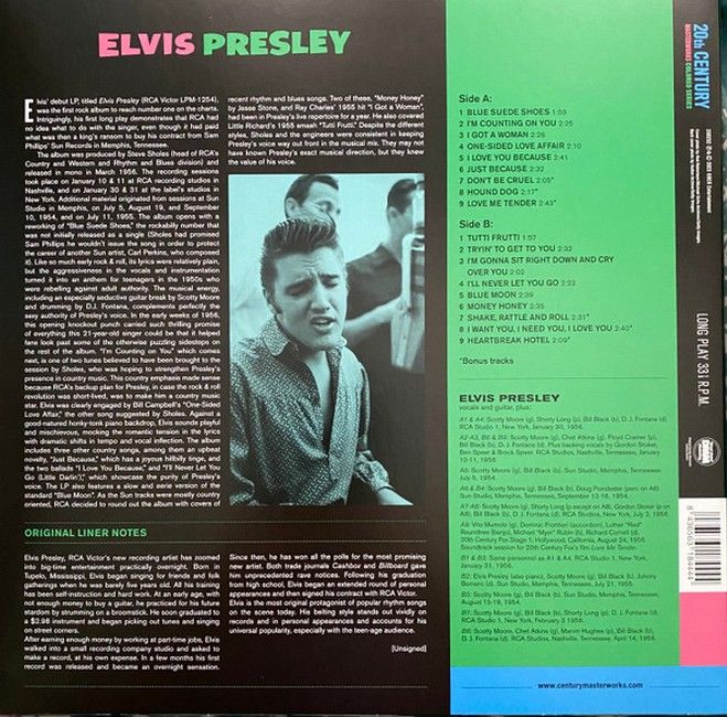 Платівка Elvis Presley – Elvis Presley(Green Vinyl)|Елвіс Преслі-Елвіс Преслі