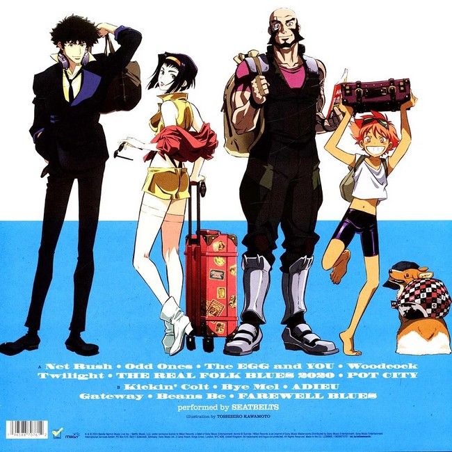 Платівка The Seatbelts – Songs For The Cosmic Sofa Cowboy Bebop|Ремені безпеки-Пісні для космічного диванного ковбоя-Бібопа