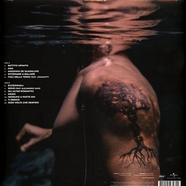 Eros Ramazzotti – Battito Infinito (LP, Album, Orange Transparent Vinyl)