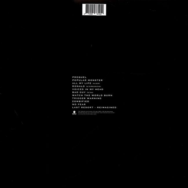 Falling In Reverse – Popular Monster (LP, Limited Edition, Silver Vinyl)
