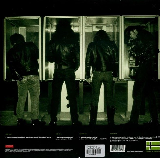 Type O Negative – Slow, Deep And Hard (LP, Album, Limited Edition, Green & Black Marble Vinyl)