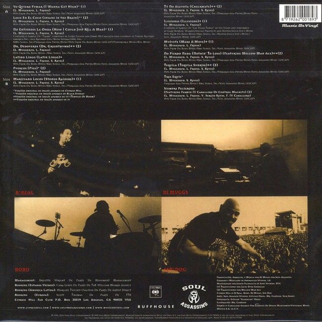 Cypress Hill – Los Grandes Exitos En Espanol (LP, Album, Reissue, 180 Gram, Vinyl)