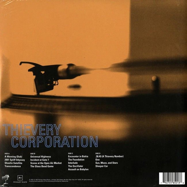 Thievery Corporation – Sounds From The Thievery Hi-Fi (2LP, Album, Reissue, Vinyl)