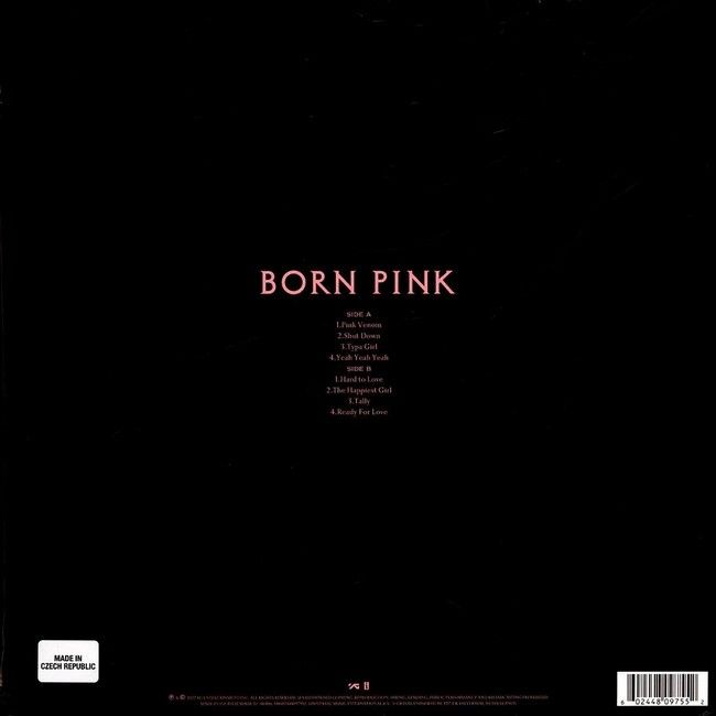 Blackpink – Born Pink (LP, Album, Translucent Black [Black Ice] Vinyl)