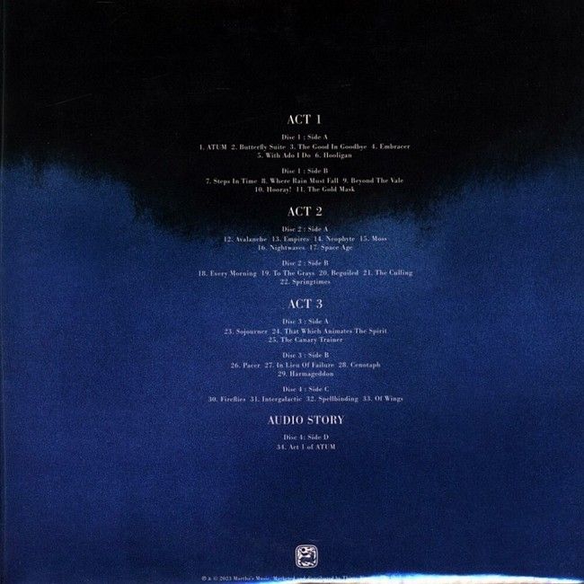 The Smashing Pumpkins – ATUM (A Rock Opera In Three Acts) (4LP, Album, Vinyl)