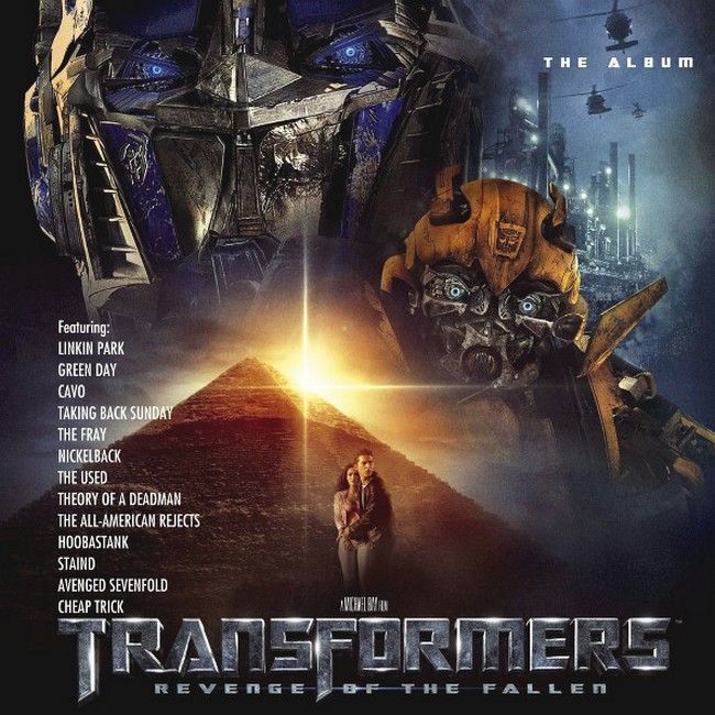 Transformers: Revenge Of The Fallen - The Album (2LP, Single Sided, Etched, Green Vinyl)