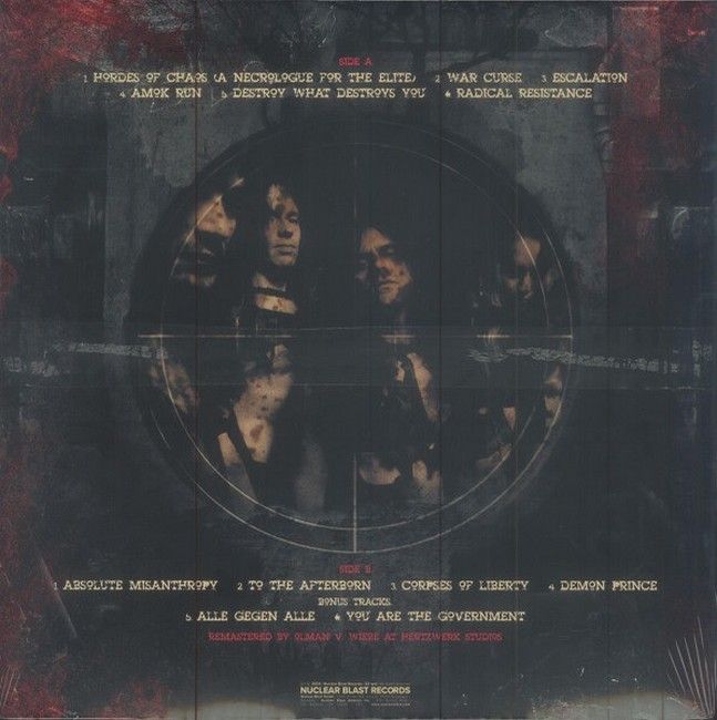 Kreator – Hordes Of Chaos (LP, Album, Yellow Vinyl)