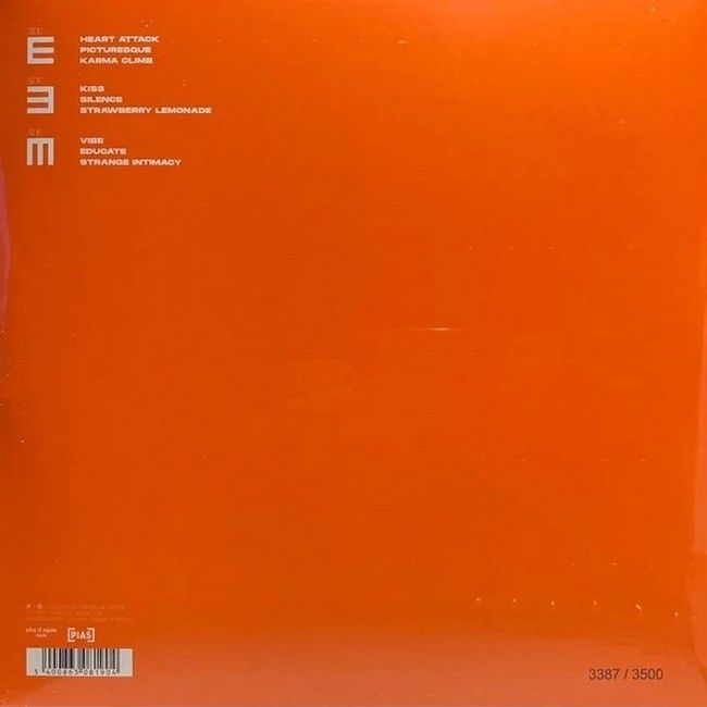 Editors – EBM (2LP, Album, Limited Edition, Single Sided, Etched, Clear Vinyl)