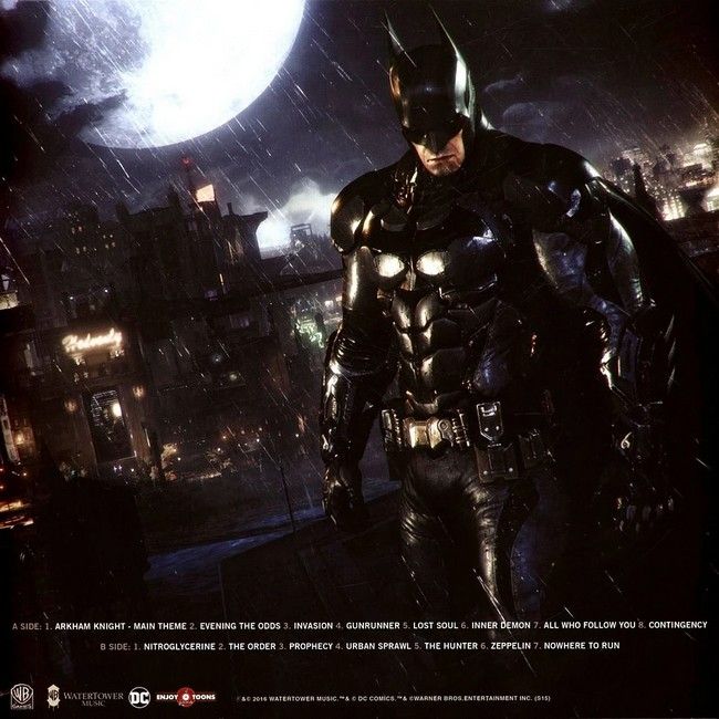Nick Arundel, David Buckley – Best Of Batman: Arkham Knight (LP, Limited Edition, Black and Silver Vinyl)