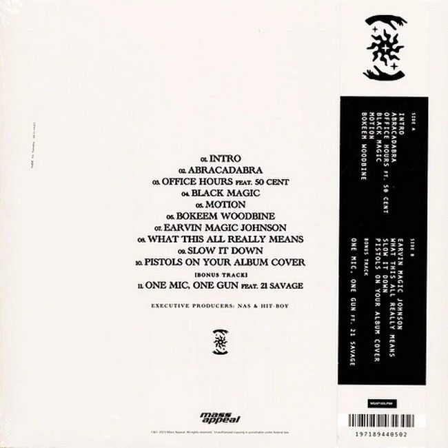 Nas – Magic 2 (LP, Album, Black Ice Vinyl)
