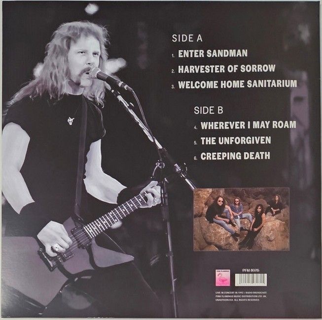 Metallica – The Sandman Era - (Radio Broadcast Recording, 1992) (LP, Album, Red Vinyl)