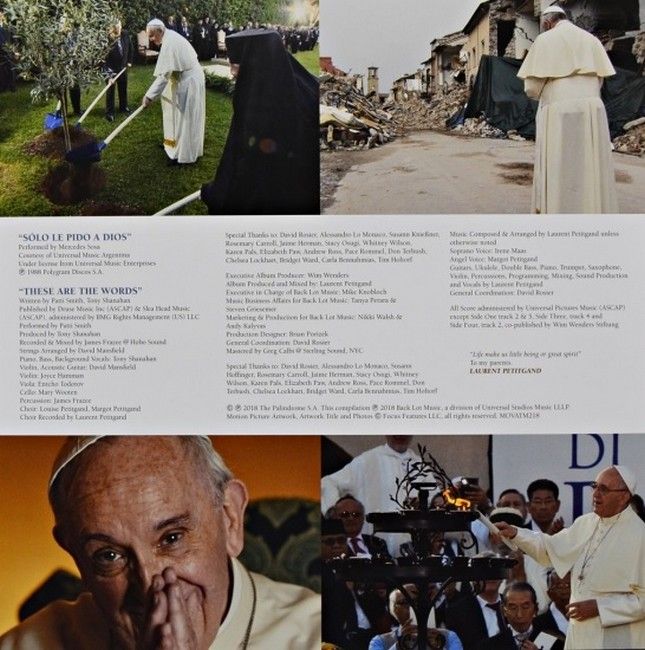 Laurent Petitgand – Pope Francis: A Man Of His Word (Original Motion Picture Soundtrack) (2LP, Album, Limited Edition, White & Crystal Vinyl)
