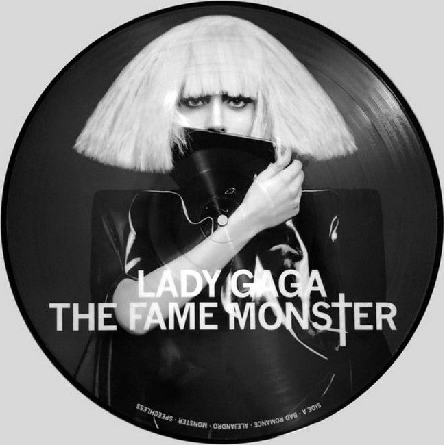 Lady Gaga - The Fame Monster (LP, Album, Picture Disc, Clean Lyrics, Vinyl)