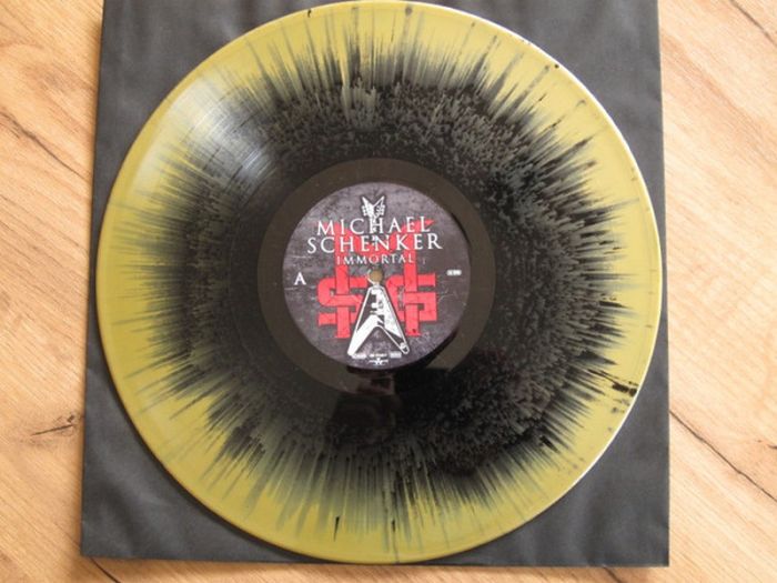 The Michael Schenker Group - Immortal (LP, Album, Limited Edition, Stereo, Gold And Black Splatter)