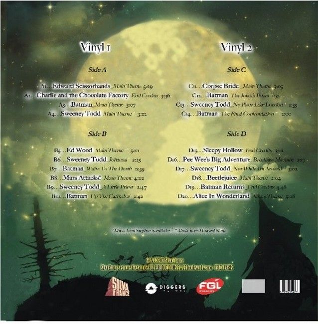 Danny Elfman – The World Of Tim Burton (2LP, Compilation, Green Vinyl)