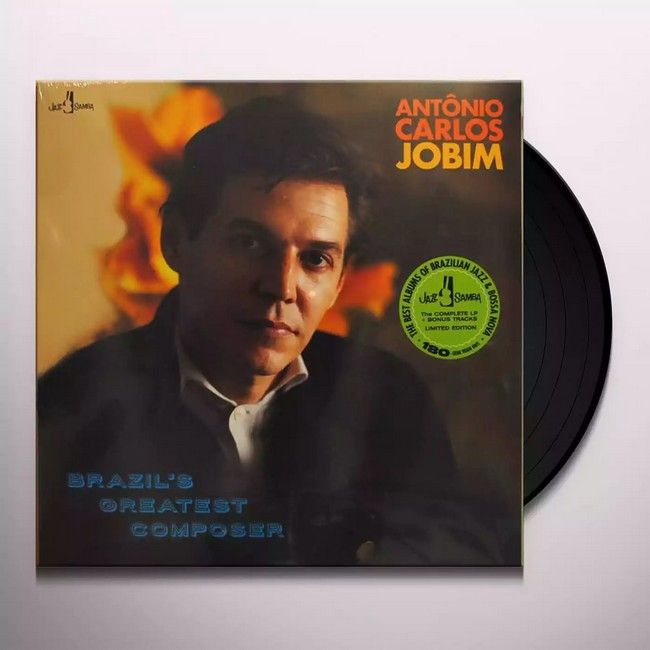 Платівка Antonio Carlos Jobim – Brazil’s Greatest Composer|Антоніо Карлос Жобім – найвидатніший композитор Бразилії