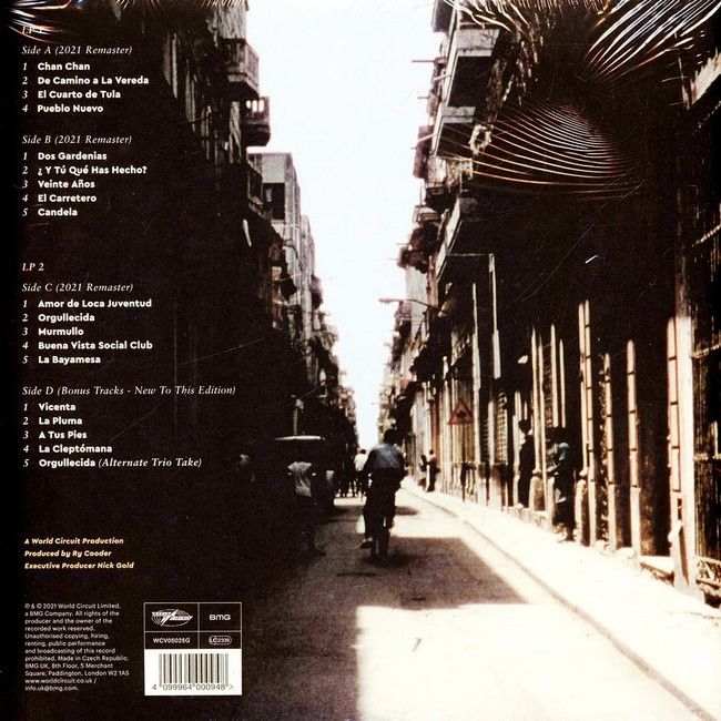 Платівка Buena Vista Social Club – Buena Vista Social Club|Соціальний клуб Буена Віста(2xLP,Gold Vinyl)