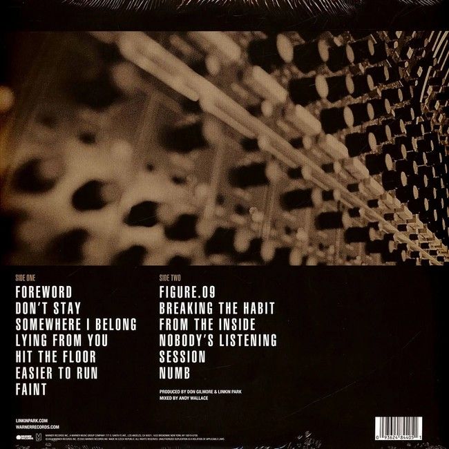 Платівка Linkin Park – Meteora|Linkin Park-Метеори(Gold & Red Splatter Vinyl)