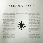 Платівка Coil – Scatology|Котушка-Скатологія