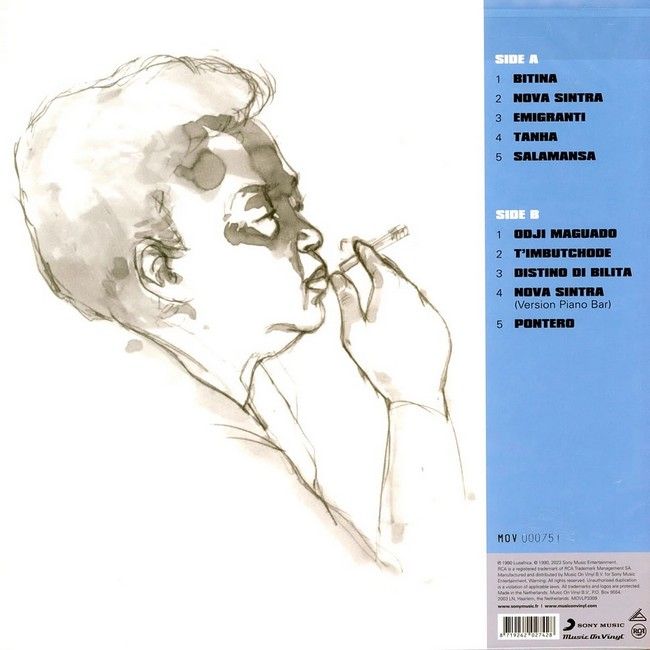 Cesaria Evora – Distino Di Belita (LP, Album, Limited Edition, Numbered, Reissue, Blue Vinyl)
