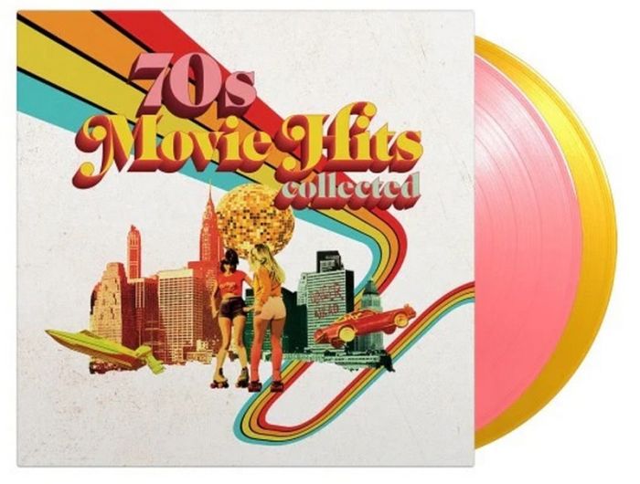 70s Movie Hits Collected (2LP, Album, Compilation, Limited Edition, Pink & Yellow Vinyl)