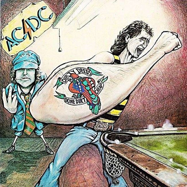 Платівка AC/DC – Dirty Deeds Done Dirt Cheap|ЕЙСІ ДІСІ-Що посієш,то пожнеш