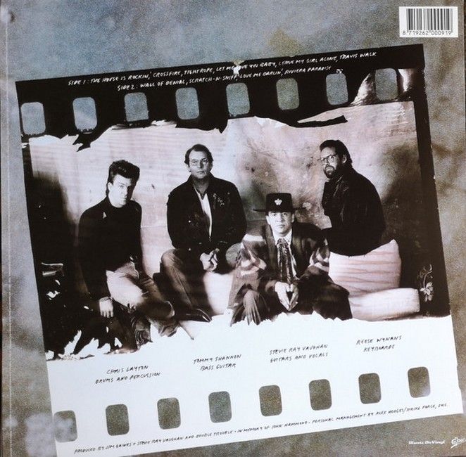 Stevie Ray Vaughan And Double Trouble – In Step (LP, Album, Reissue, 180 Gram, Vinyl)