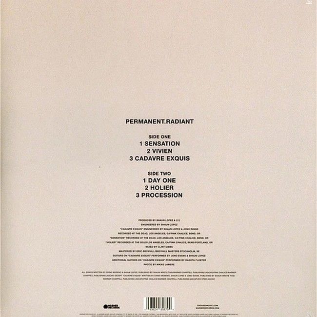 Crosses – Permanent.Radiant (EP, 12", Album, Blue Transparent Vinyl)