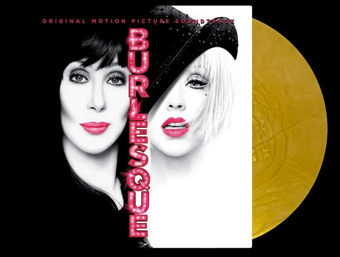 Christina Aguilera & Cher – Burlesque (Original Motion Picture Soundtrack) (LP, Album, Limited Edition, Metallic Gold Vinyl)