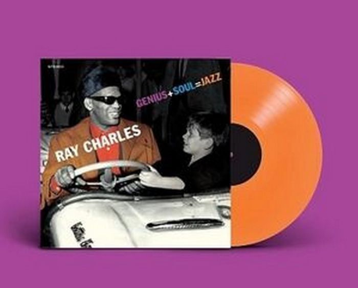 Ray Charles – Genius + Soul = Jazz (LP, Album, Limited Edition, Reissue, Stereo, Orange Vinyl)