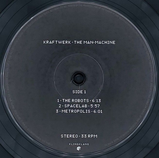 Kraftwerk – The Man-Machine (LP, Album, Reissue, Remastered, Stereo, 180g, Vinyl)