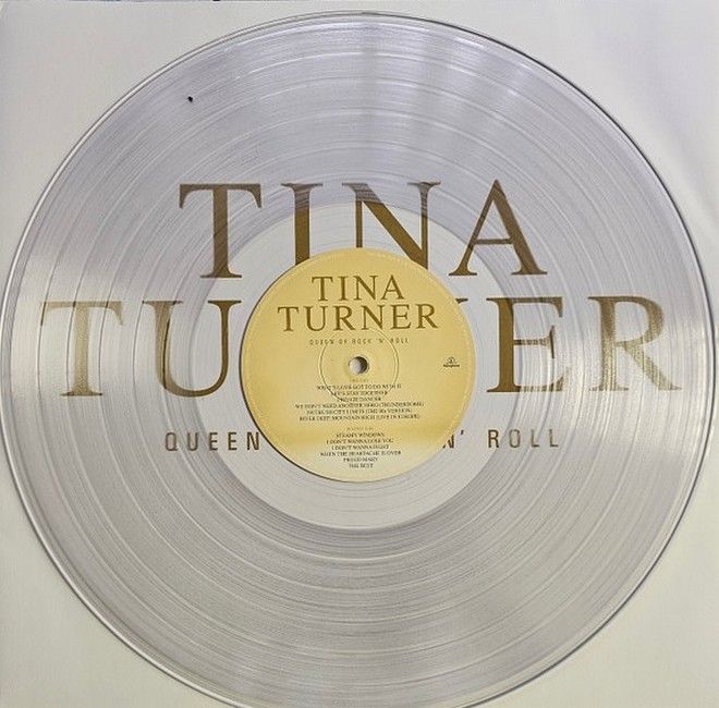 Tina Turner – Queen Of Rock 'N' Roll (LP, Compilation, Stereo, Crystal Clear Vinyl)
