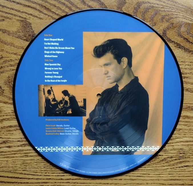 Chris Isaak - Heart Shaped World (LP, Repress, 35th Anniversary Picture Disc, Limited Edition, Vinyl